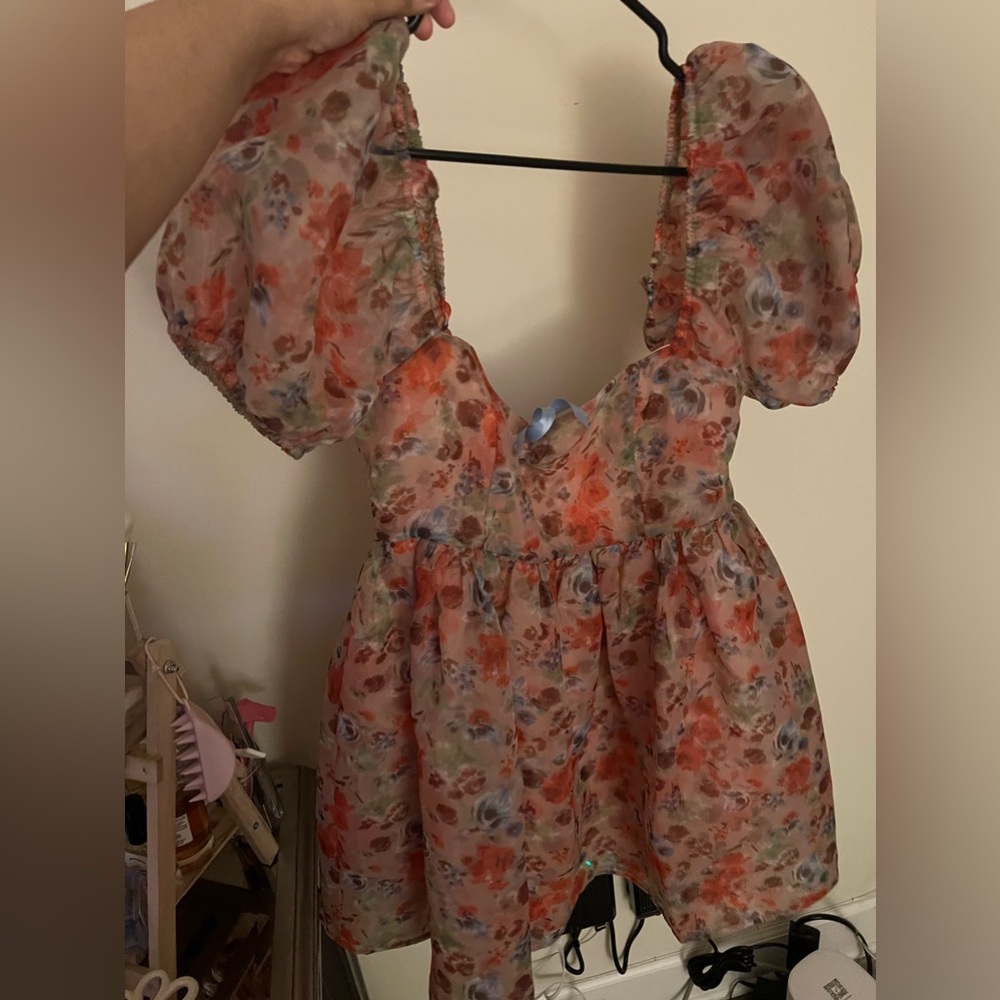 Dolls Kill puffy dress in M